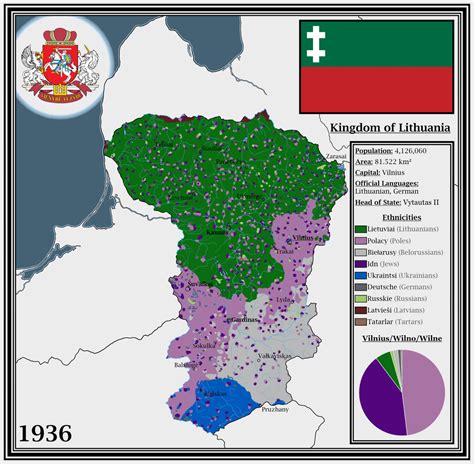 lithuanian ethnicity map